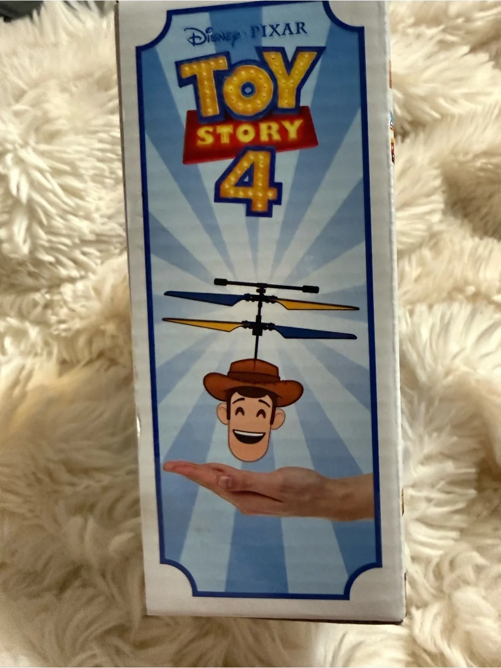 Disney Woody Motion Sense Helicopter - Brown and Yellow